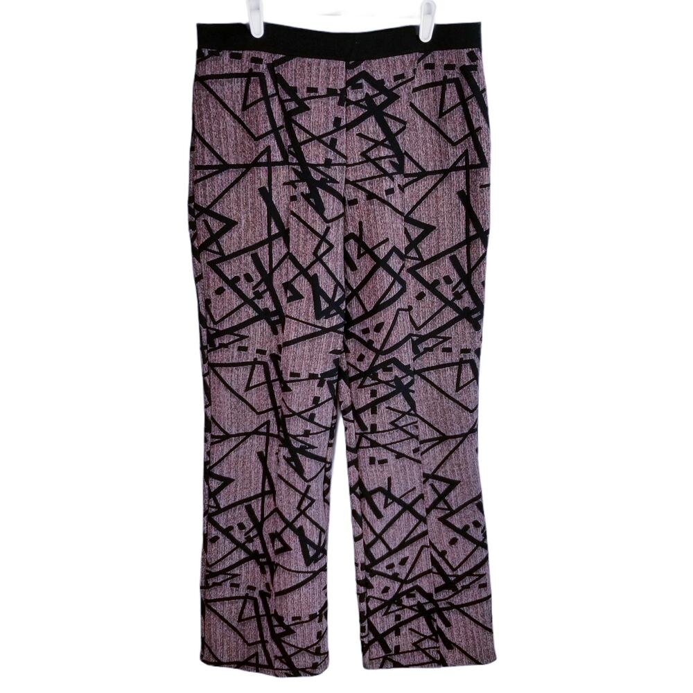 Elana Kattan Knit Pull On Pants Size L Large